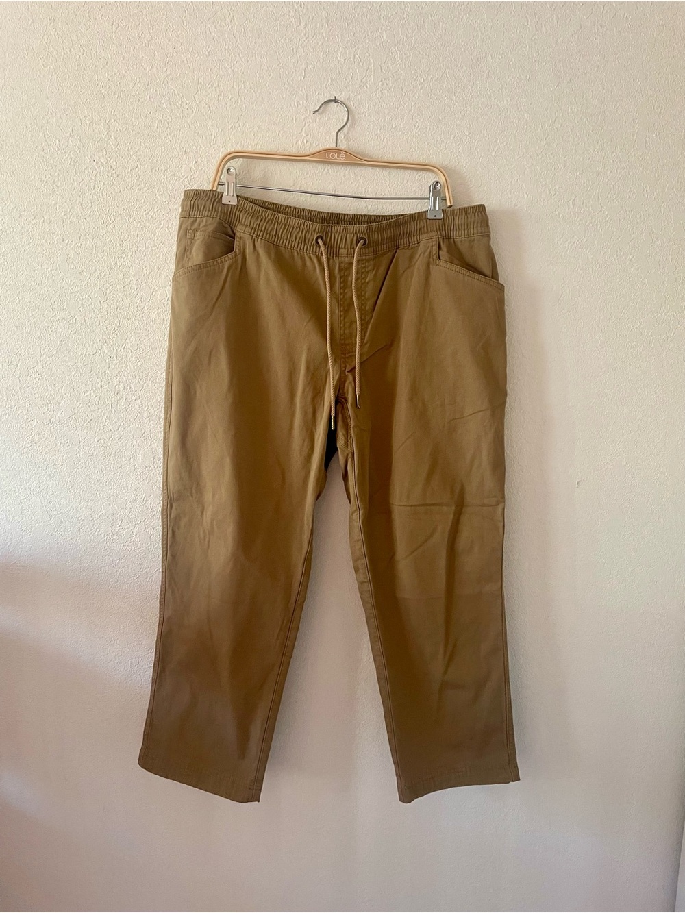 L.L. Bean Men's Khaki Canvas Pants SZ XL